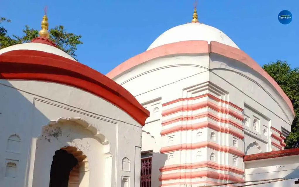 Kamteswari Temple Exterior with Intricate Architecture in Cooch Behar